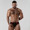 Swim Brief Rote Bänder