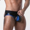 Punch Hole Jock Brief Azul