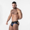 Punch Hole Jock Brief Azul