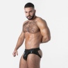 Punch Hole Jock Brief Black