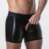 Punch Hole Boxer Brief Black