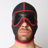 Gambit Hood Nylon Negro Rojo