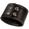 Premium Leather Wrist Bracelet Black