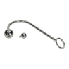 Anal Hook with Double Balls Small  25mm / Large 40mm