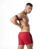 SWEAT IT Back Zip Short Red