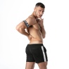 SWEAT IT Back Zip Short Black