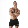 SWEAT IT Back Zip Short Noir