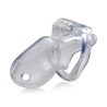 Clear Captor Chastity Cage transparente sans cadenas