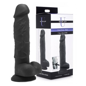 Power Pecker 18cm Noir Gode...