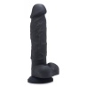 Dildo Power Pecker Silikon 18cm Schwarz