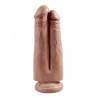 Two Cocks One Hole 7" 17cm Tan