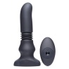 Silicone Vibrating & Thrusting Plug with Remote Control