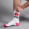 Sk8erboy Horny Pig Socks Blanches