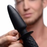 The Plug 10x Silicone Vibrante Dildo