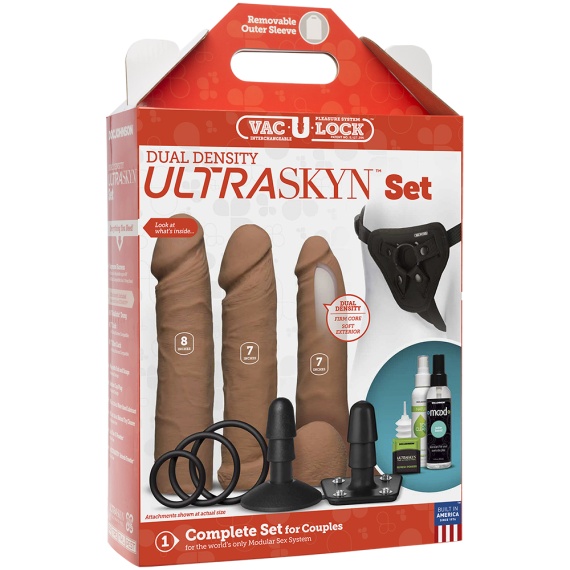 Dual Density ULTRASKYN Toy Set 7"/8" Tan