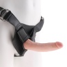 King Cock Strap-On Harness with 7inches Dildo Realistic Light Skin Tone