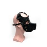 665 Bondage Pup Hood Black/Black