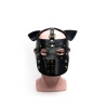 665 Bondage Pup Hood Black/Black