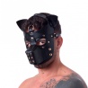 665 Bondage Pup Hood Black/Black