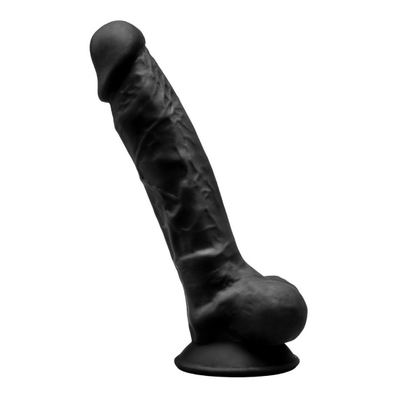 Dildo Realista Negro de Doble Densidad N°1 - 17,5 cm