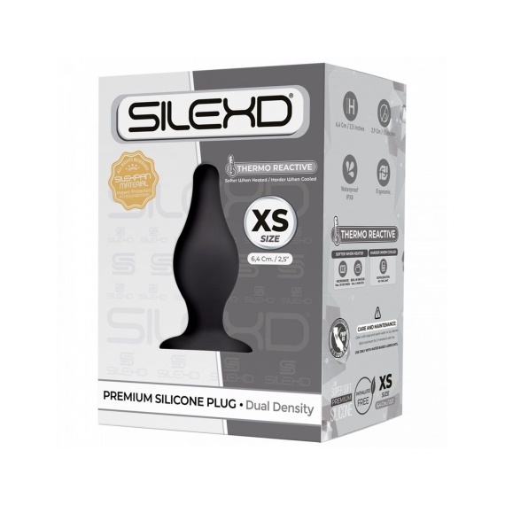 Plug Anal Doble Densidad 2 - XS Negro