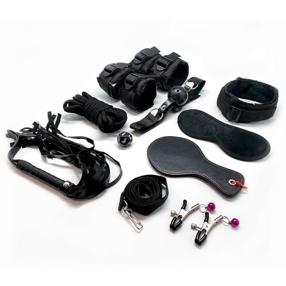 Kit BDSM FURY 10 accesorios