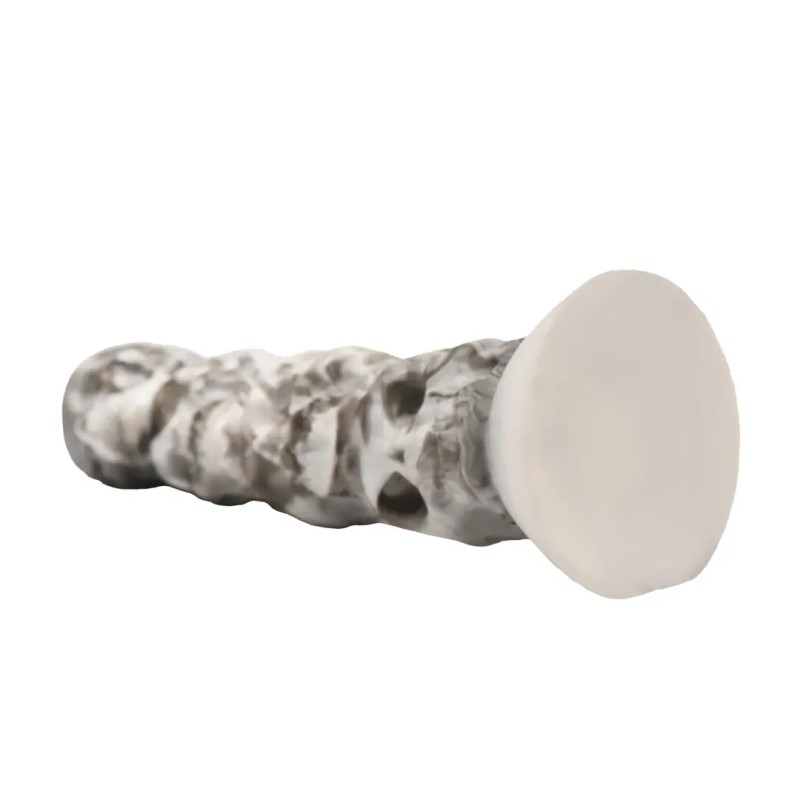 Tower of doom - silicone dildo - grey