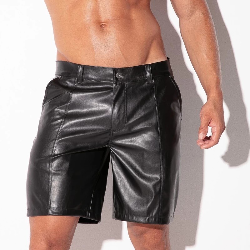 SF LEATHERETTE SHORT