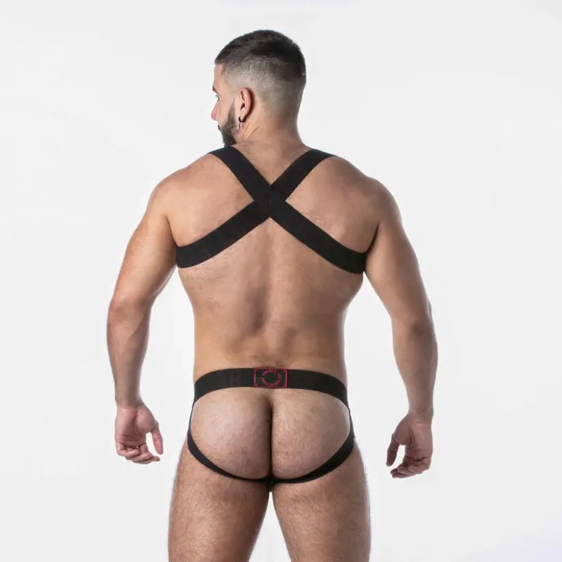 Rub it body strap harness