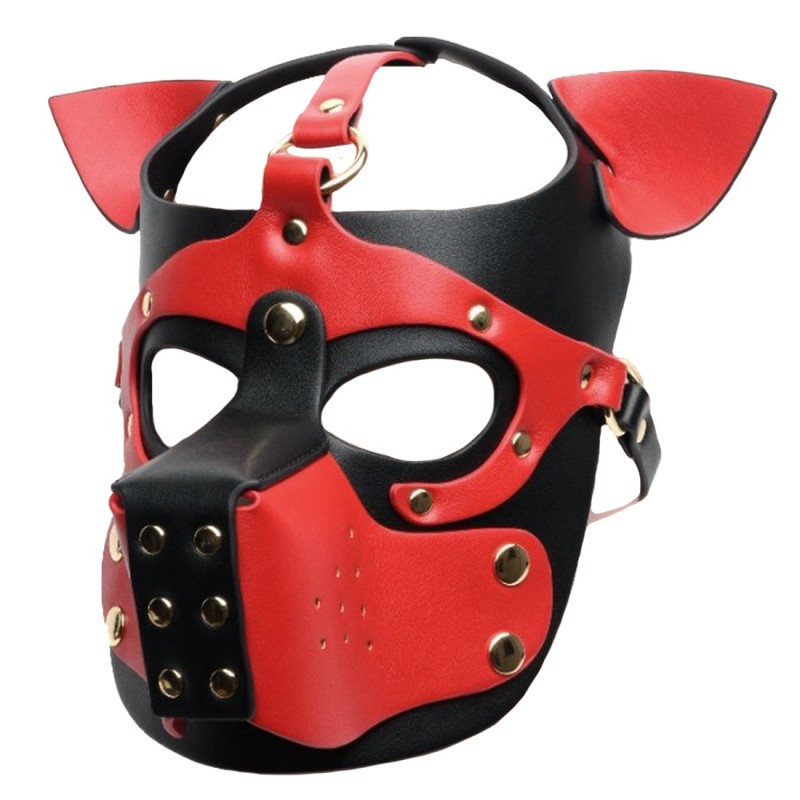 Bondage pup hood