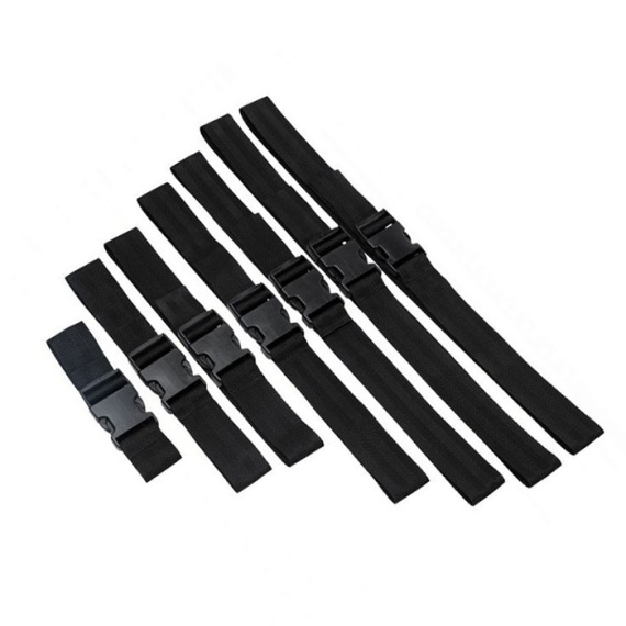 Set De 7 Correas Ajustables De Nylon Para Bondage 8127