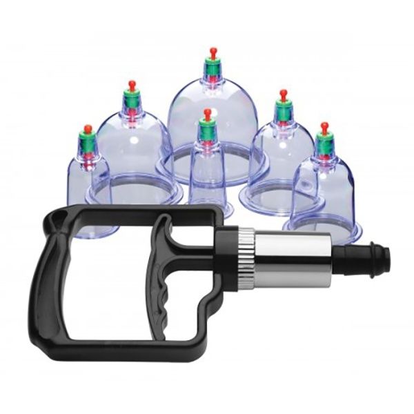 Sukshen 6 piece cupping set with pump 8131