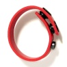 Cock Strap Silicone 3 Snap-ring rouge 8195 1
