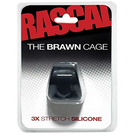 BRAWN CAGE 3X STRETCH SILICONE COCKSLING by RASCAL 8238