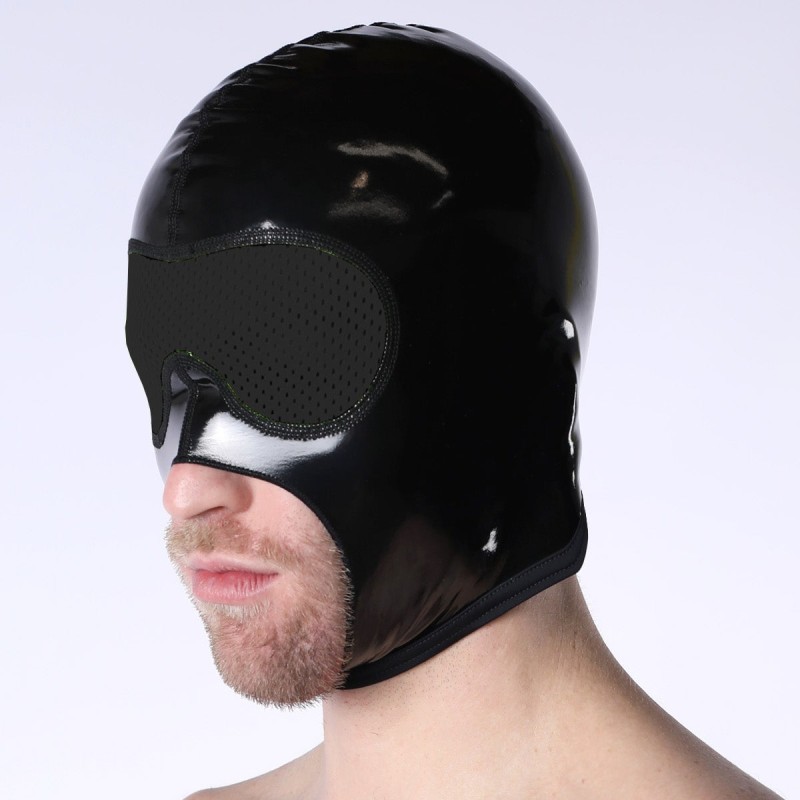 Black chrome mesh eye hood