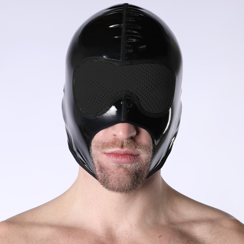Black chrome mesh eye hood