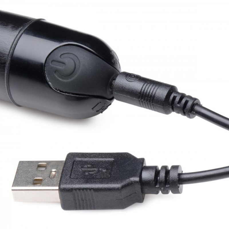 10x slim metallic bullet black