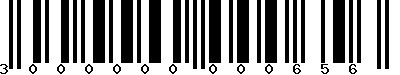 EAN-13 : 3000000000656
