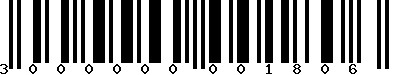 EAN-13 : 3000000001806