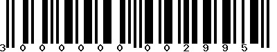 EAN-13 : 3000000002995