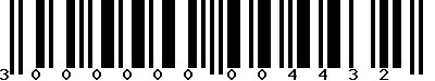 EAN-13 : 3000000004432