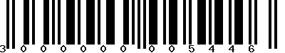 EAN-13 : 3000000005446