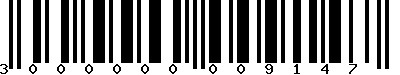 EAN-13 : 3000000009147