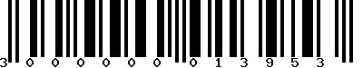 EAN-13 : 3000000013953