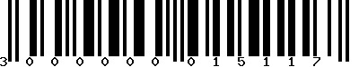 EAN-13 : 3000000015117
