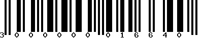 EAN-13 : 3000000016640