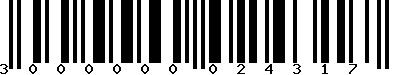EAN-13 : 3000000024317