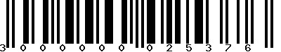 EAN-13 : 3000000025376