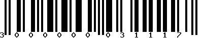 EAN-13 : 3000000031117