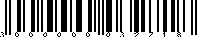 EAN-13 : 3000000032718